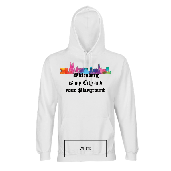 Organic Unisex Hoodie White Edtion